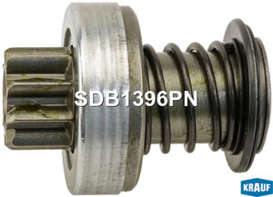 Изображение 1, SDB1396PN Привод стартера OPEL Calibra (89-97) KRAUF