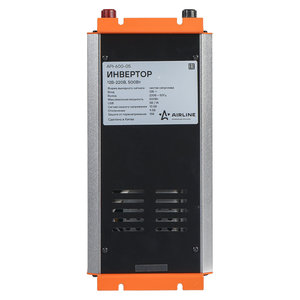Изображение 9, API-600-05 Преобразователь напряжения (инвертор) 12-220V 500Вт AIRLINE