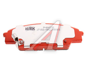 Изображение 5, PN8423S Колодки тормозные HONDA Civic (01-) передние (Sport) (4шт.) NIBK