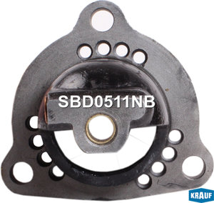 Изображение 1, SBD0511NB Крышка стартера CASE CATERPILLAR передняя KRAUF