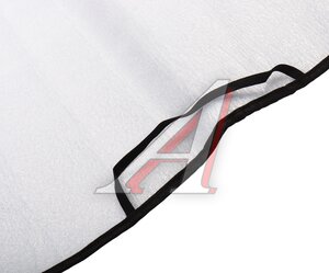 Изображение 4, WR5530 Шторка автомобильная для лобового стекла 130х60см серебристая WORLD RIDER