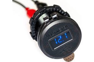 Изображение 4, PL9370 Розетка автомобильная встраиваемая 12V-24V 2USB вольтметр QC3.0 PRO LEGEND