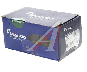 Изображение 3, MBF015715 Колодки тормозные MITSUBISHI Outlander (06-) передние (4шт.) MANDO