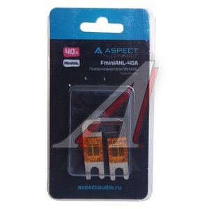 Изображение 1, FminiANL-40A Предохранитель MINI ANL 40A (2шт.) ASPECT