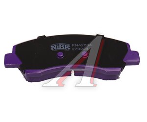 Изображение 3, PN42004 Колодки тормозные PEUGEOT 308 (13-) передние (4шт.) NIBK