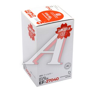 Изображение 3, EF27040 Фильтр топливный HITACHI ZX-series SAKURA