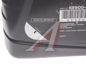 Изображение 2, KE900-91043 Масло моторное NISSAN 5W30 синт. ACEA C3 API SN/CF 5л