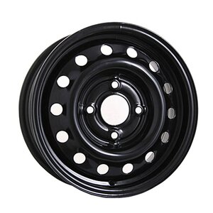 Изображение 1, TREBL 53A43C 4х100 ET43 D-60,1 Диск колесный RENAULT Logan, Sandero R14 TREBL черный