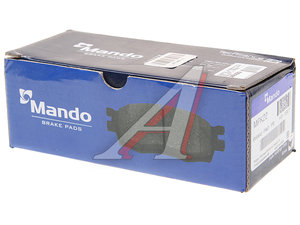 Изображение 2, MPK22 Колодки тормозные HYUNDAI Atos (05-) передние (4шт.) MANDO