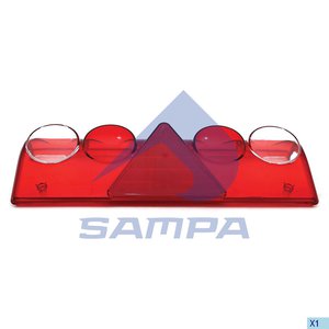Изображение 2, 096.1217 Рассеиватель SCHMITZ Europoint 2 фонаря заднего правого/левого SAMPA
