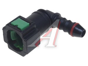 Изображение 1, 20570 Соединитель ВАЗ-1118, 2123, 2190 шланга топливного Г-образный ROSTECO