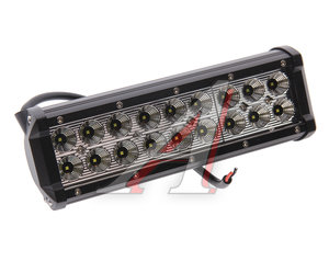 Изображение 1, GR9-54F Балка светодиодная 12/24V 54W (18 светодиодов) 235х85х65мм (ближний свет) двухрядная SAMRAI