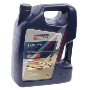 Изображение 1, 308005 Масло моторное SYNT PDI SN/CF 5W40 синт.5л EUROLUB