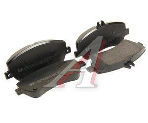 Изображение 2, 24867.205.1 Колодки тормозные MERCEDES GLK (X204) передние (4шт.) ZIMMERMANN