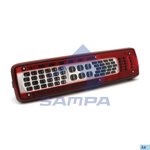 Изображение 2, 034.349 Фонарь задний VOLVO FH4 правый SAMPA