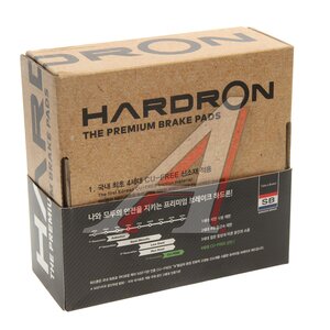 Изображение 4, HP1546 Колодки тормозные KIA Quoris (12-) задние (4шт.) HARDRON SANGSIN
