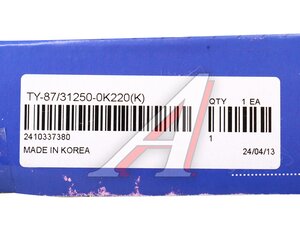 Изображение 5, TY-87 Диск сцепления TOYOTA Hilux (05-08) VALEO PHC