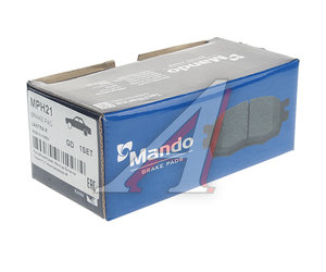 Изображение 2, MPH21 Колодки тормозные HYUNDAI Elantra (00-) KIA Cerato задние (4шт.) MANDO