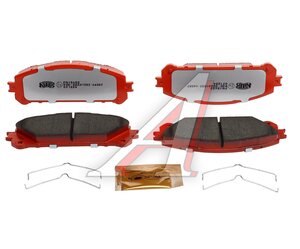 Изображение 2, PN1845S Колодки тормозные TOYOTA Highlander (10-) передние (4шт.) NIBK