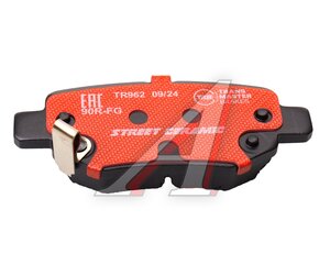 Изображение 4, TR962 Колодки тормозные GEELY Emgrand 7 (SS11) задние (4шт.) TRANSMASTER