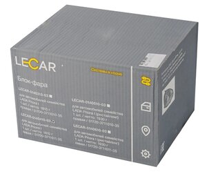 Изображение 5, LECAR014041003 Фара блок ВАЗ-2170 левая LECAR