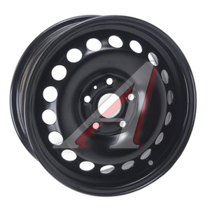 Изображение 1, MAGNETTO 15004 5х112 ЕТ43 D-57,1 Диск колесный VW Golf (-12), Jetta SKODA Octavia R15 черный