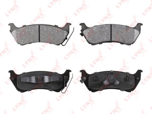 Изображение 1, BD5363 Колодки тормозные MERCEDES ML (W230), ML (W430) задние (4шт.) LYNX