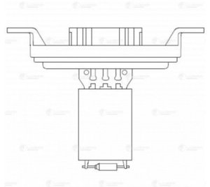 Изображение 8, LFR0363 Резистор УАЗ-3163 отопителя добавочный (тип Delphi) LUZAR