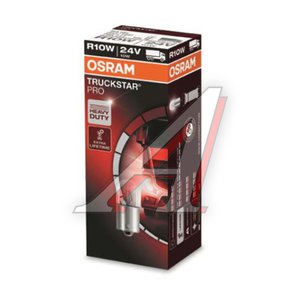 Изображение 2, 5637TSP Лампа 24V R10W BA15s +100% Truckstar Pro OSRAM