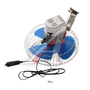 Изображение 3, S01901006 Вентилятор в салон 24V 8" (с решеткой металл) 21см SKYWAY