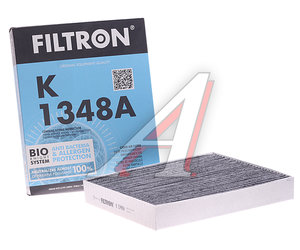 Изображение 2, K1348A Фильтр воздушный салона FORD Mondeo (14-) угольный FILTRON