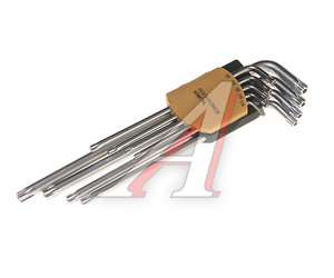 Изображение 1, RF-5098TXL Набор ключей TORX T10Н-Т50H Г-образных удлиненных 9 предметов с держателем ROCKFORCE