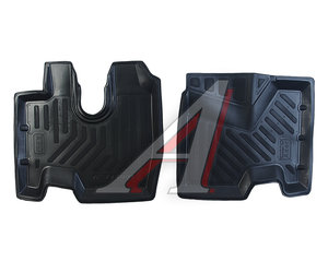 Изображение 1, s9901 Коврик салона КАМАЗ-5490 MERCEDES Axor резина (2 предм.) DELFORM