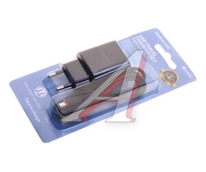 Изображение 1, BA20A Устройство зарядное в розетку 1USB кабель iPhone (5-) черное BOROFONE