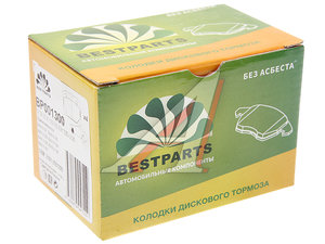 Изображение 2, BP001300 Колодки тормозные ВАЗ-2101-2107 передние (4шт.) BESTPARTS