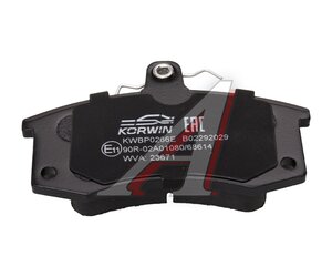 Изображение 3, KWBP0266E Колодки тормозные ВАЗ-2110 передние (4шт.) KORWIN