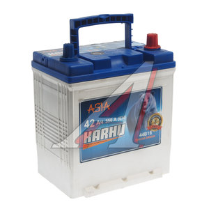 Изображение 2, 6СТ42(0) 44B19L Аккумулятор KARHU Asia 42А/ч обратная полярность
