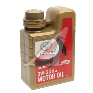 Изображение 1, 08880-84356 Масло моторное TOYOTA 0W20 синт. API SP 1л