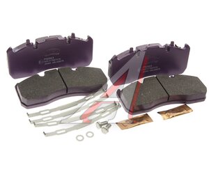 Изображение 2, PN0923 Колодки тормозные VOLVO RENAULT дисковые (216х100х29мм) (4шт.) с р/к NIBK