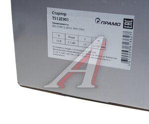 Изображение 6, TS12E901 Стартер ВАЗ-21901 (12-) КПП 2181 z=11 1.1кВт АТЭ-1