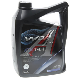 Изображение 2, 8311192 Масло моторное VITALTECH A3/B4 5W40 синт.4л WOLF