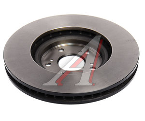 Изображение 3, K001550 Диск тормозной PEUGEOT Boxer CITROEN Jumper (06-) передний (1шт.) MILES