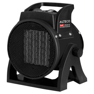 Тепловентилятор бытовой 2.00кВт (20кв.м) напольный/настольный ALTECO, 39819,
                                                          фото 1 Изображение 1, TVC-2500Е Тепловентилятор бытовой 2.00кВт (20кв.м) напольный/настольный ALTECO