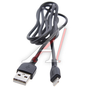 Изображение 2, X20 black Кабель iPhone (5-) 2.4A 1м HOCO