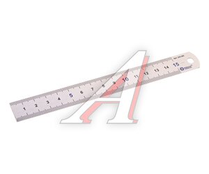 Изображение 2, 243-585 Линейка 15см металлическая КОБАЛЬТ