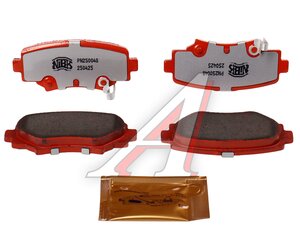 Изображение 2, PN25004S Колодки тормозные MAZDA 3 (13-) задние (4шт.) NIBK