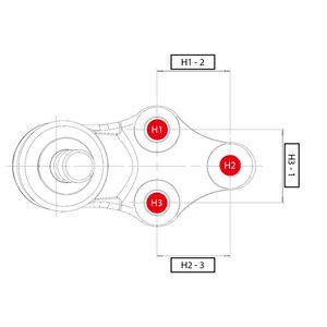 Изображение 8, CB0164 Опора шаровая CHEVROLET Captiva OPEL Antara (07-) нижняя левая/правая CTR