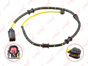 Изображение 1, BW-1215 Датчик износа тормозных колодок JAGUAR XJ (09-) передний (1шт.) LYNX