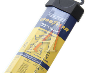 Изображение 2, GY000422 Щетка стеклоочистителя 550мм беcкаркасная Multiclip Frameless GOODYEAR