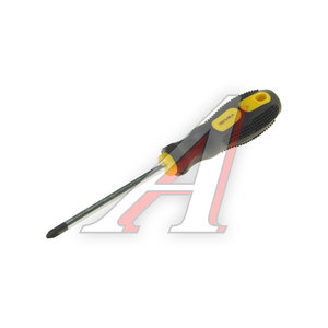 Изображение 1, ER-7DZ-09 Отвертка крестовая PZ 2.0х100мм магнитная с противоскользящей ручкой ЭВРИКА